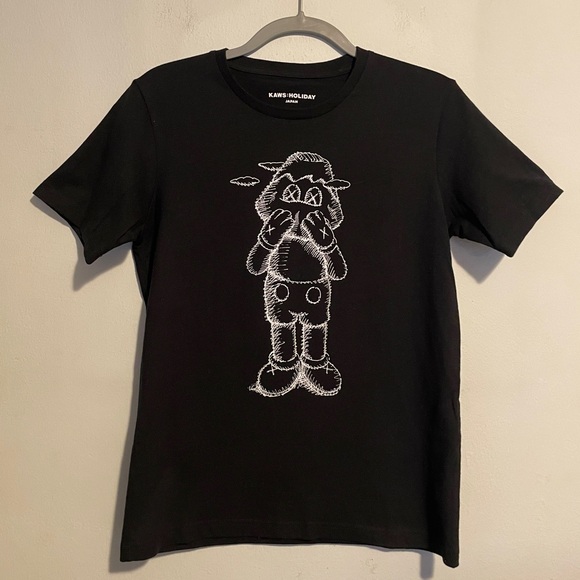 KAWS Black Short Sleeve Tee - Picture 1 of 5